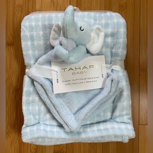 Tahari Baby - Blue Blanket and Lovey